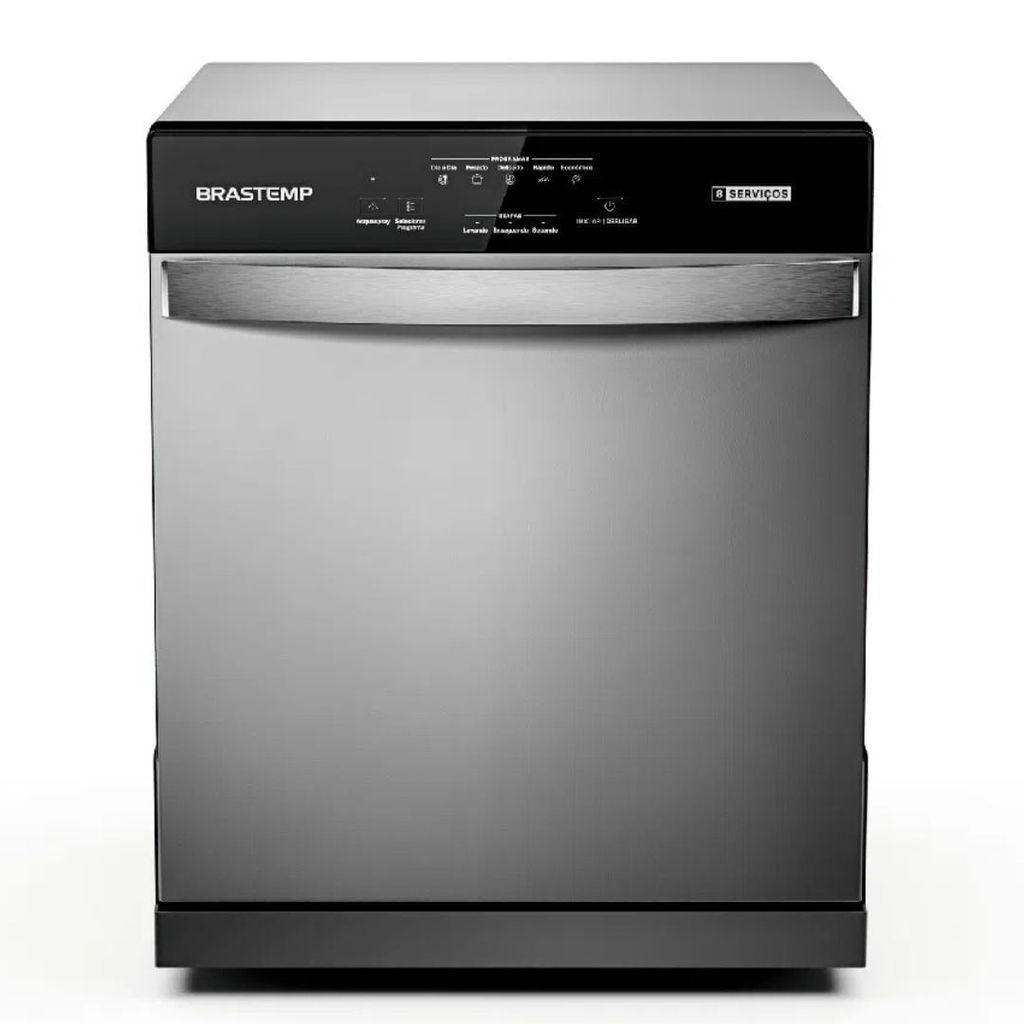 Lava-louças Brastemp BLF08BS 8 Serviços Prata