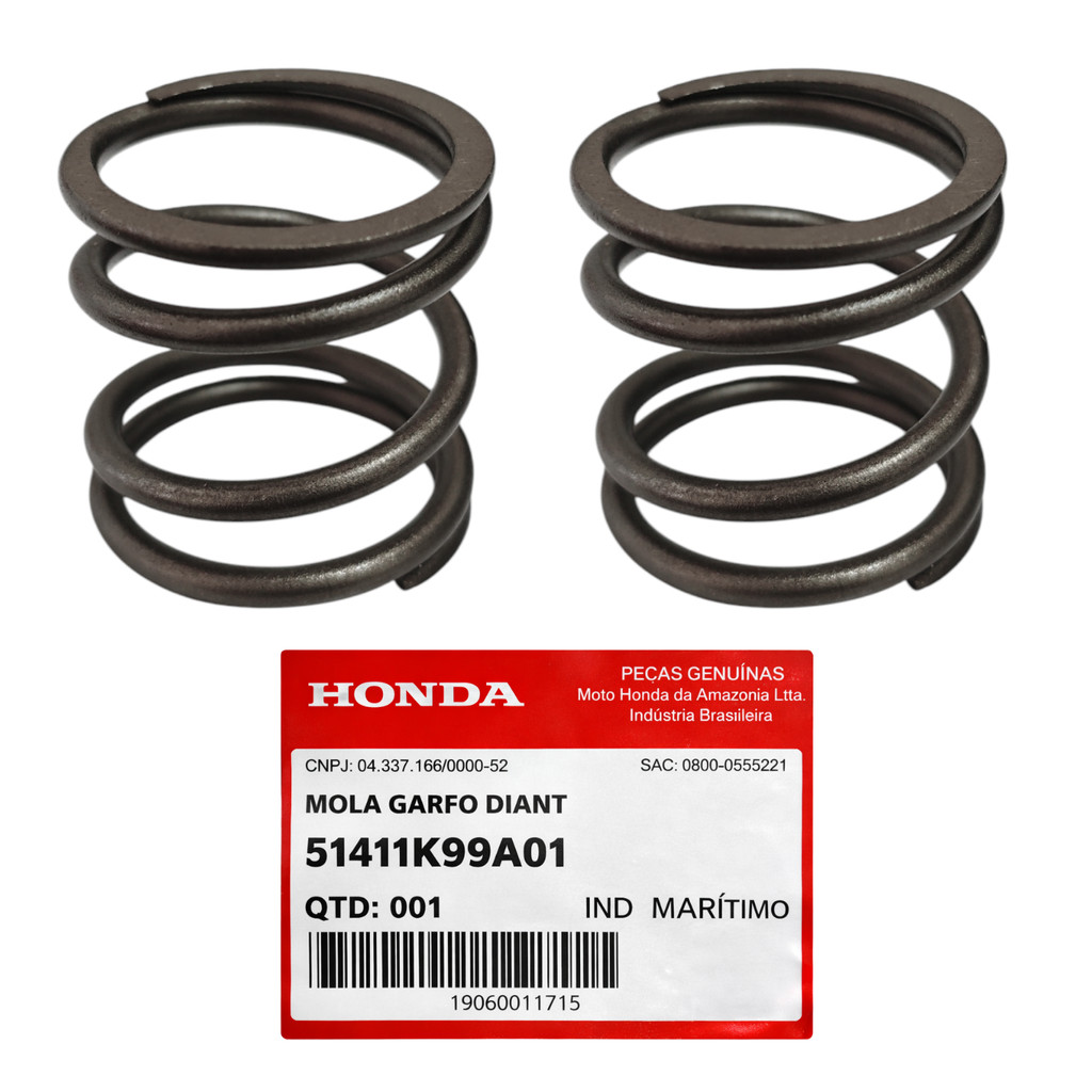 Par Mola Bengala Pequena Cb 300F Twister, Crf 250F Honda