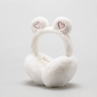 Protetor de Orelha Infantil Coração Fofo Dobrável Contra o Frio em Oferta na Shopee