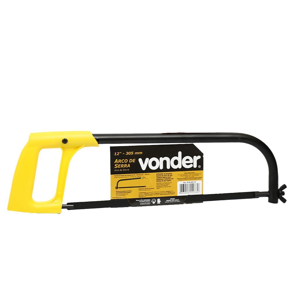 Arco de Serra 12" AS 123 - Vonder — imagem 2 de 2