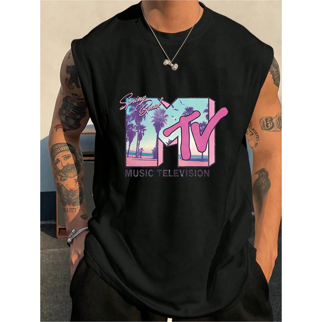Regata Oversized Machão Streetwear Camisa Casual Camiseta Longline Gola Redonda