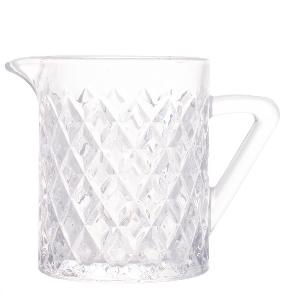Leiteira Lyor Deli Diamante de Cristal 340ml em Oferta na Shopee