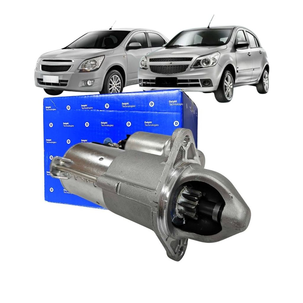 Motor Partida Arranque 12v 9 Dentes Para Chevrolet Agile Cobalt 1.0 1.4 1.6 Delphi 9000981 93374341