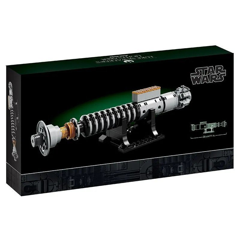 Compatível com Lego 40730 Star Wars Series Luke Skywalker montagem de blocos de construção educacionais enfeites de brin