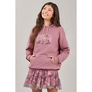 Saia Juvenil Menina Tule Estampada Beats Rosa em Oferta na Shopee