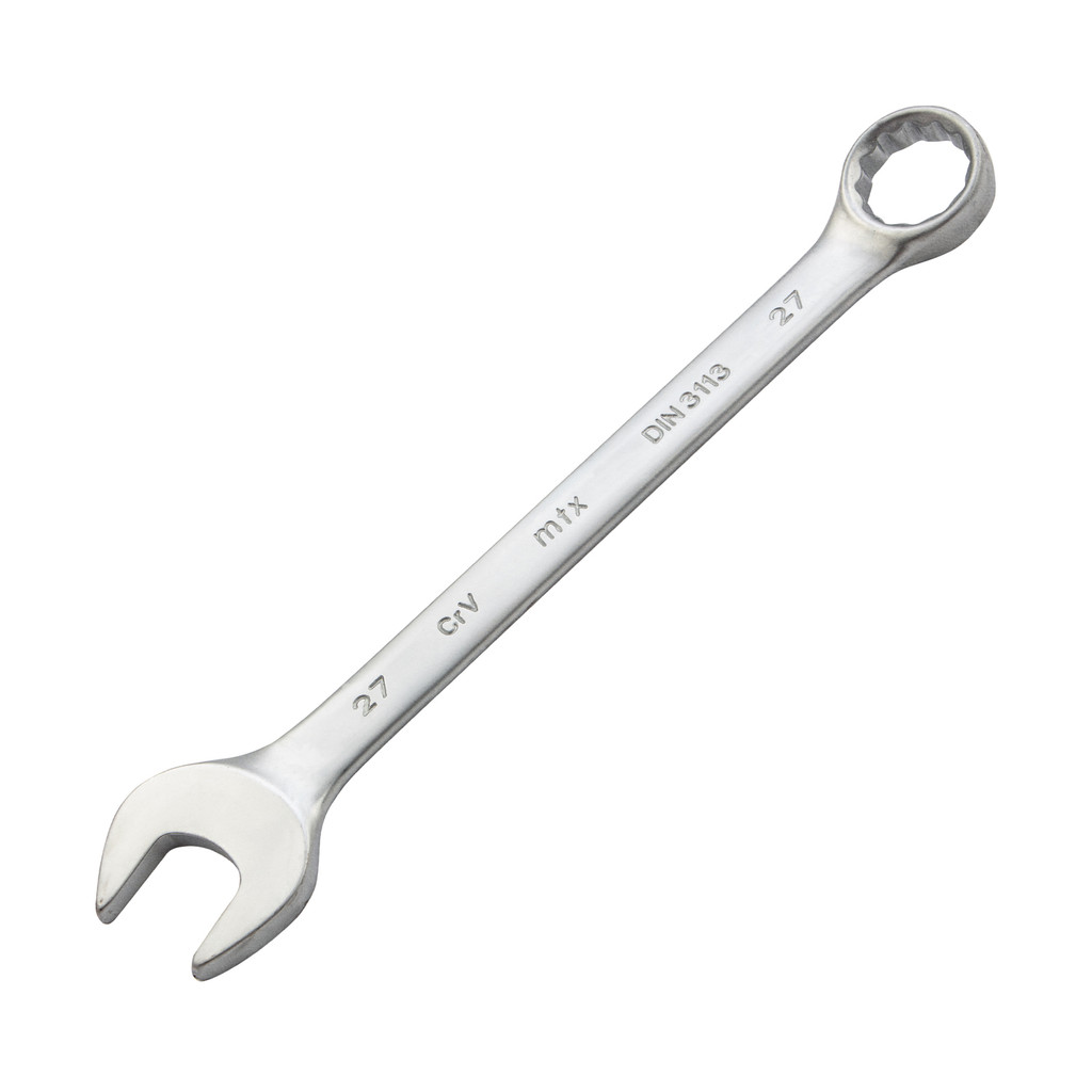 Chave Combinada CrV Cromo Fosco 27mm 1 Peça MTX