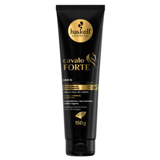 Leave In Haskell Cavalo Forte Força, Brilho & Crescimento com 150g em Oferta na Shopee