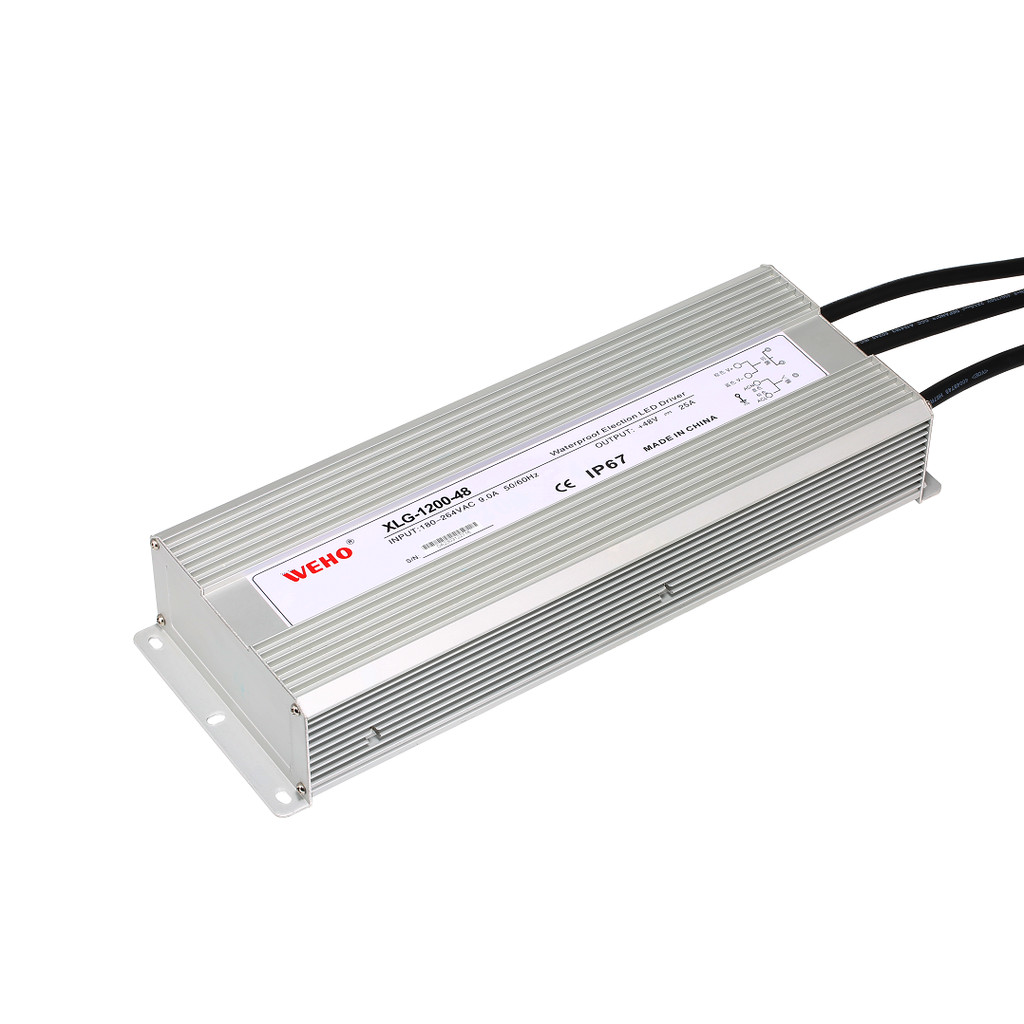 Alta Qualidade XLG-1200-48 1200W 48V 10A 20A 25A Ac Para Dc Fonte De Alimentação De Comutação Ip67 Industrial À Prova D'