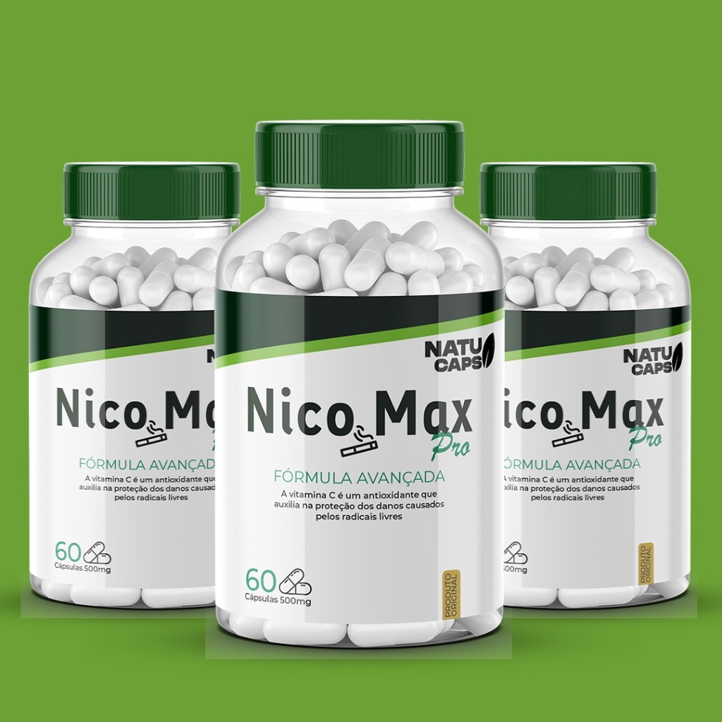 3 Un - Nicomax - 180 Capsulas - Envio Imediato - Poucas Unidades em Oferta na Shopee