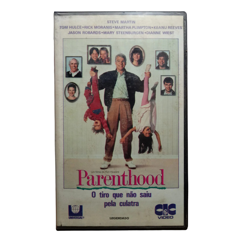 Vhs Parenthood O Tiro Que Não Saiu Pela Culatra - Steve Martin