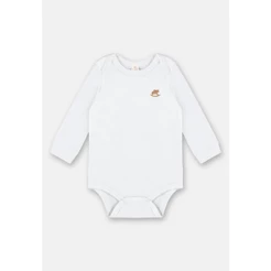 Body Manga Longa em Suedine Unissex para Bebê Up Baby