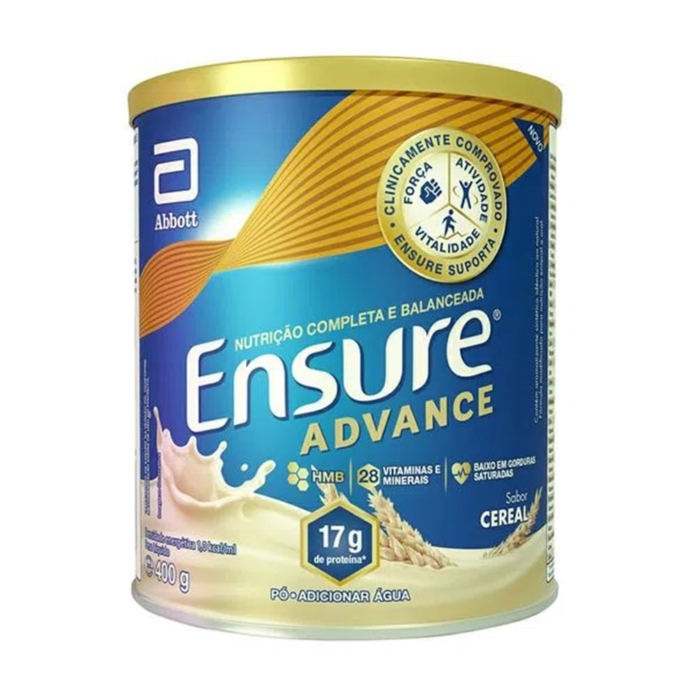 Ensure Advance Cereal 400g em Oferta na Shopee
