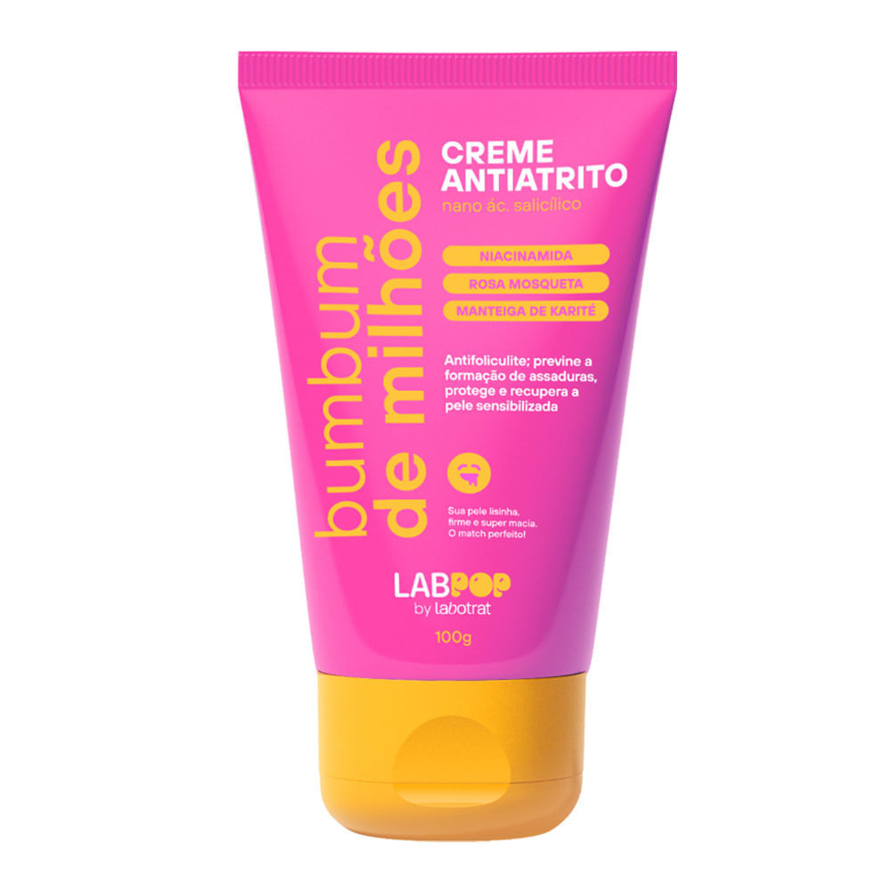 Creme Antiatrito LabPop Bumbum de Milhões 100g em Oferta na Shopee