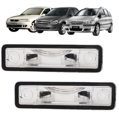 Par De Lanterna Luz De Placa Corsa Pickup Wagon Omega Classic Vectra Zafira Astra