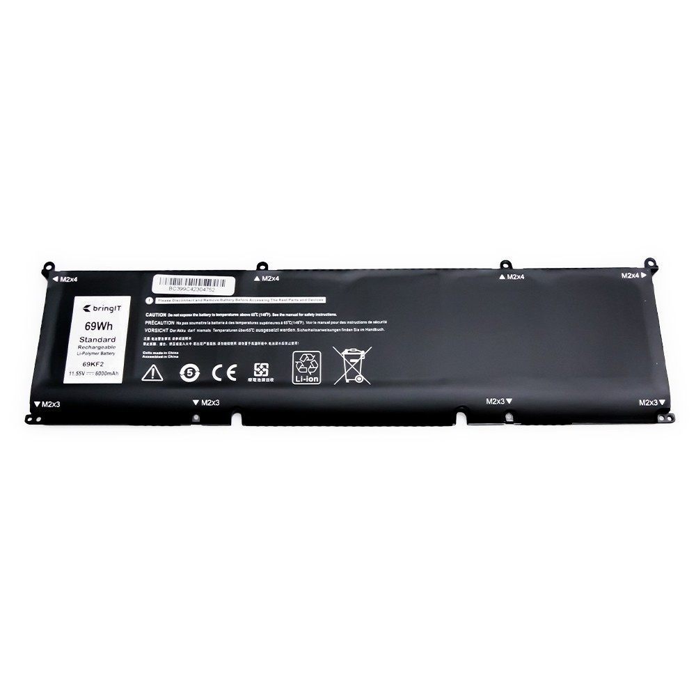 Bateria para Notebook Dell Part Number 69KF2 6000 mAh em Oferta na Shopee