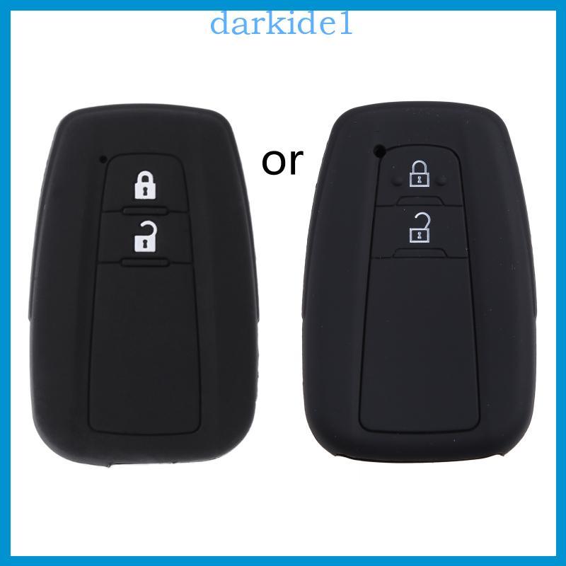 DAR 2 Botões Silicone Para Carro Chaveiro Suporte Capa CHR 2017 Priu