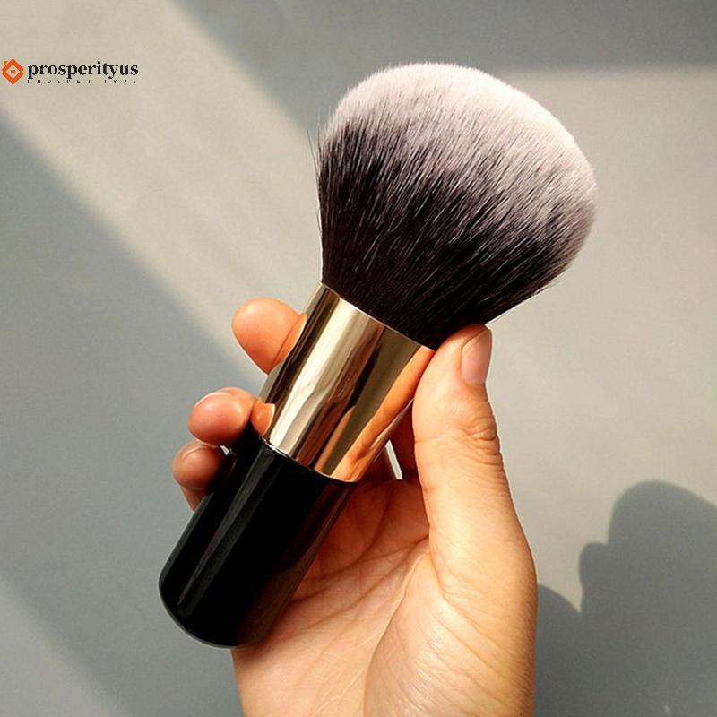[PPTS] 1 Peça Pincéis De Maquiagem De Tamanho Grande Para Base Em Pó Pincel Blush Facial Macio Rosto [BR]