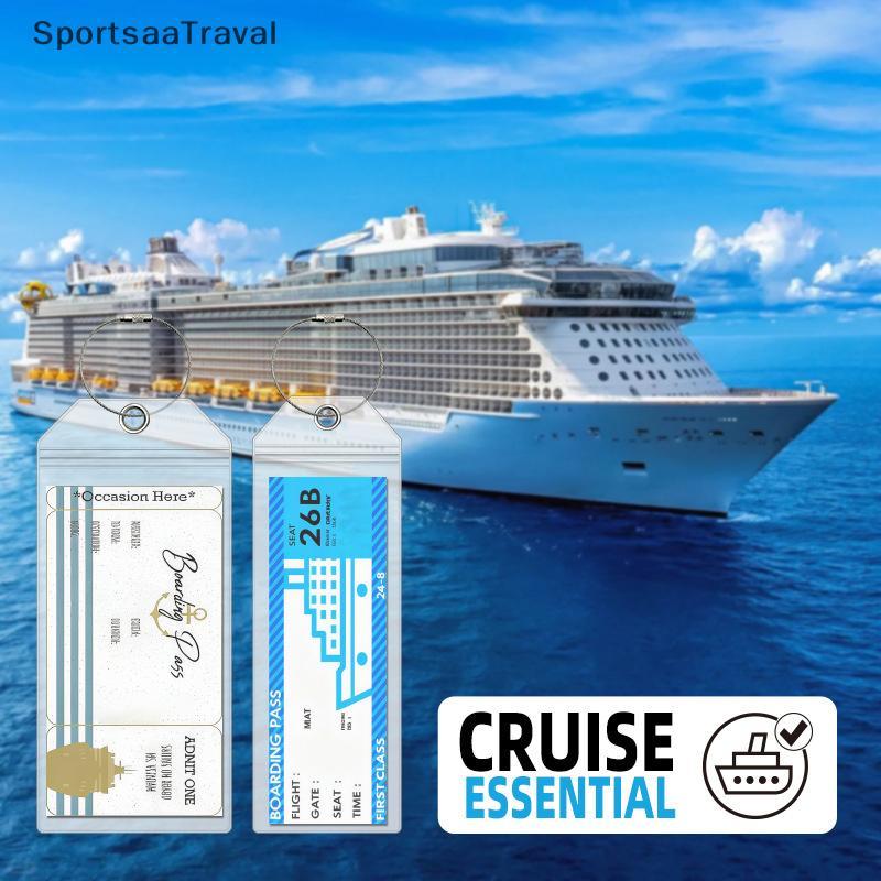 S & T Criativo Transparente Mala De Negócios E Viagem Anti-Perda Etiqueta De Bagagem null