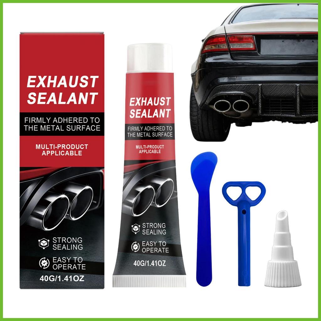 Selante De Escape 40g À Prova De Vazamento Universal Pasta Silenciador Kit Remendo Para Tubos Carro Motocicleta RV Camin