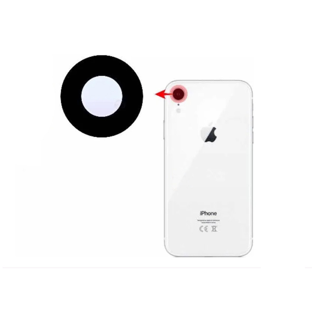 【iPhone XR 】Lente de Vidro Câmera Traseira Original Reposição Peça Nova Promoção