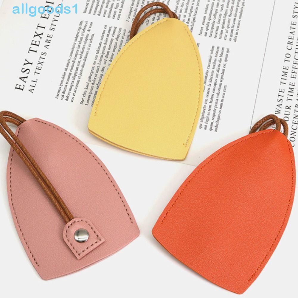 Carteiras De Chave PU ALLGOODS , Bolsa De Couro Removível Chaveiro , Porta-Chaves De Governanta De Cor Sólida