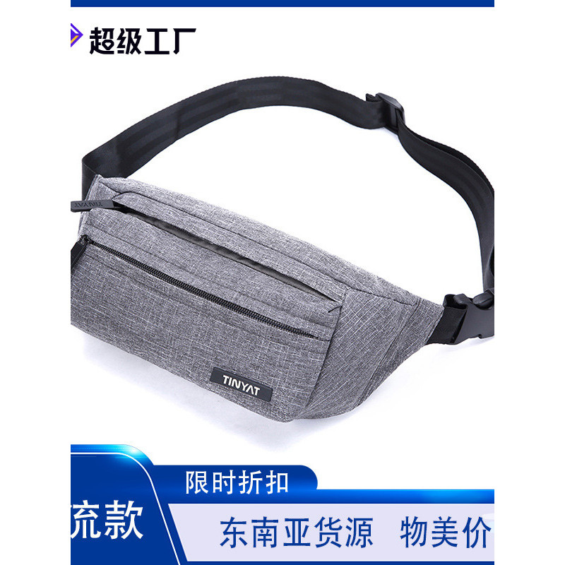 Novo estilo bolsa de cintura masculina lazer ao ar livre esportes saco do telefone móvel multifuncional repelente de águ