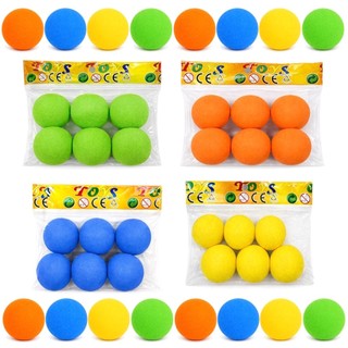 Kit 30 Bolinhas EVA Munição de Espuma p/ Lançador Nerf Blaster de Bolas Infantil