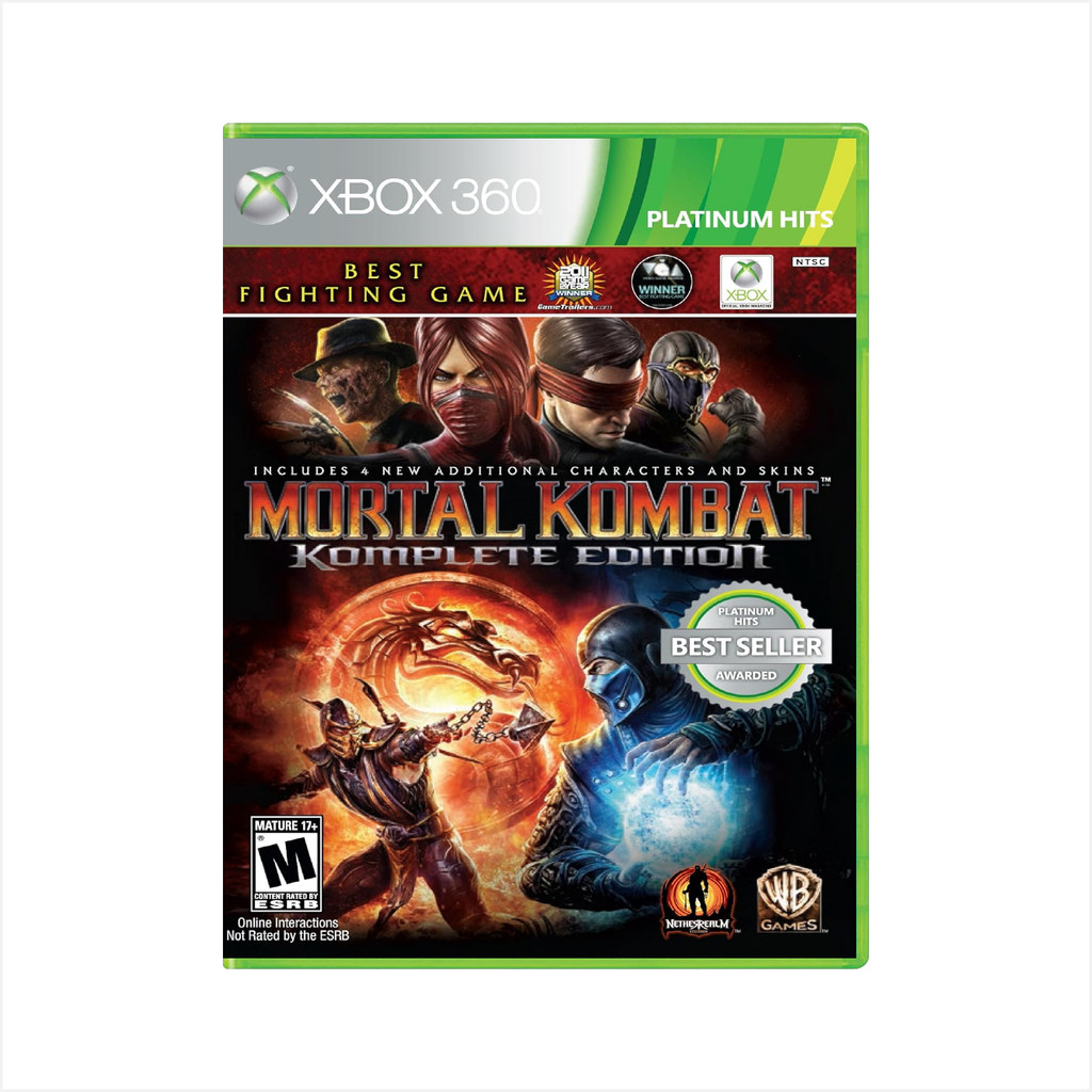 Jogo Mortal Kombat (Komplete Edition) - Xbox 360 - Usado - Original