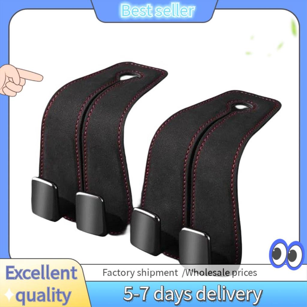 2 Pçs Assento De Carro Volta Gancho Duplo Personalizado Traseiro Para Peças Do Veículo Acessórios Interior De Metal Pret