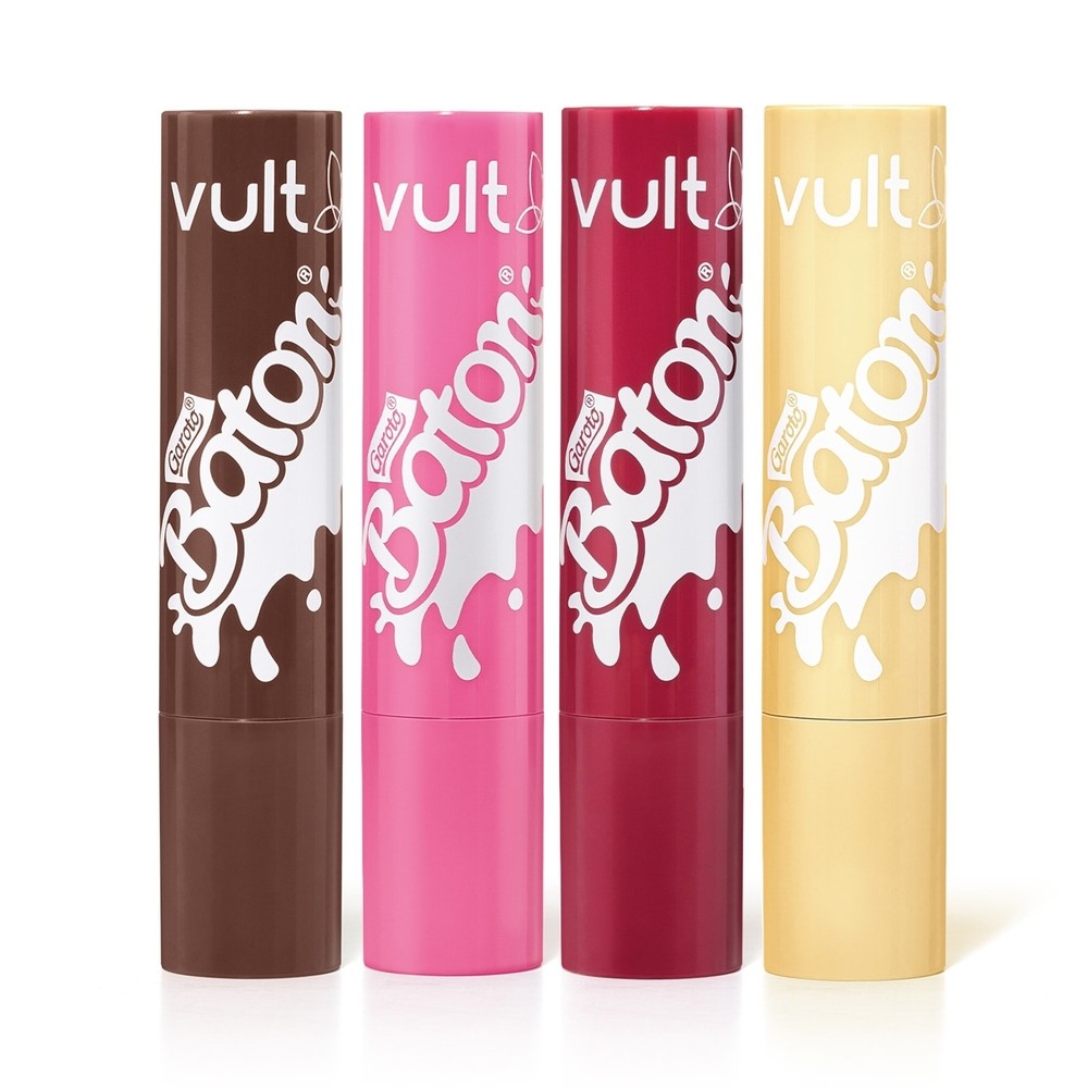 Combo Vult & Baton Gloss Stick (4 itens) em Oferta na Shopee