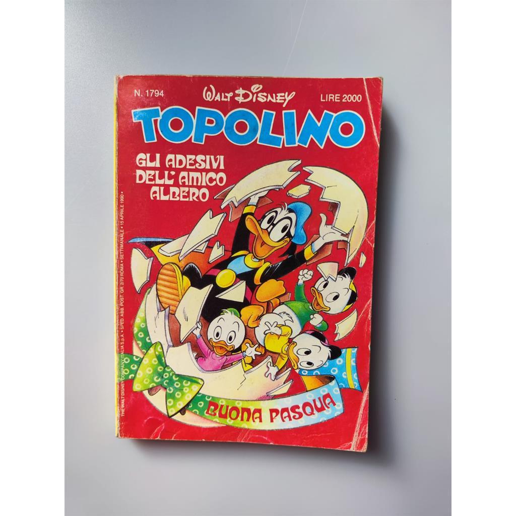 Topolino nº1794 Gli Adesivi Dell''Amico Albero (Buona Pasqua) autor Walt Disney