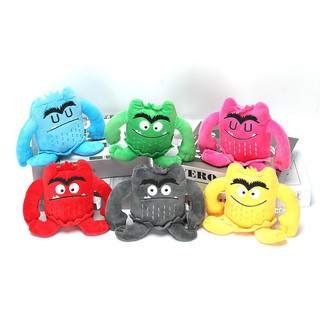 Transfronteiriço Meu Monstro Emocional O Colorido Boneca De Pelúcia Um Conjunto De 6 Monstros De Expressão facial 13 Cm