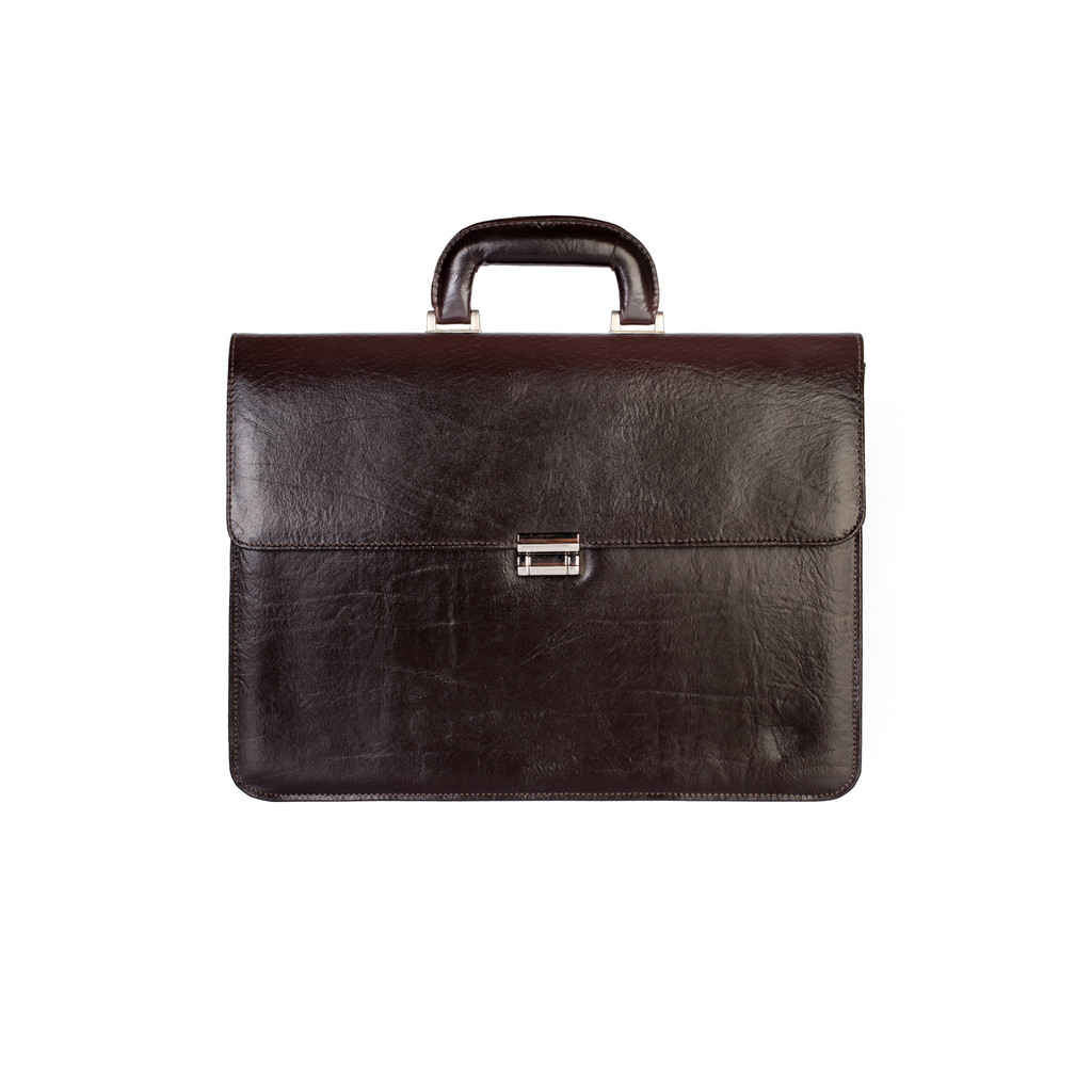 Maleta de couro masculina Matias