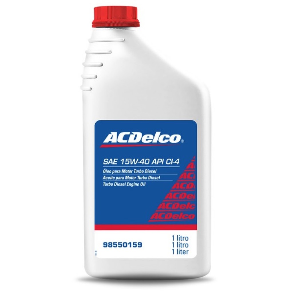 Óleo mineral motor diesel 15W40 API CI4 ACDelco 98550159