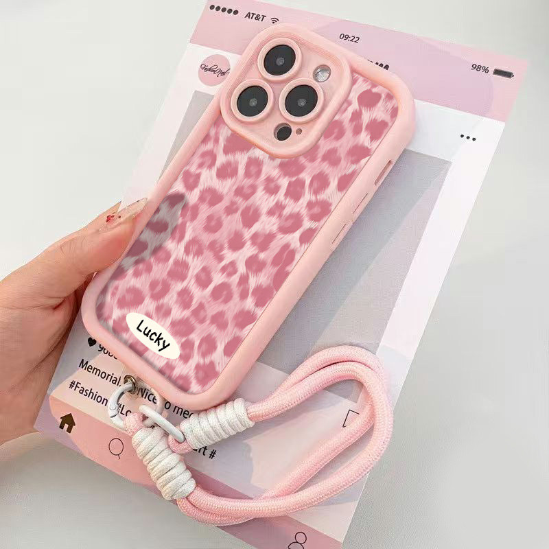 Capinha Capa Para iPhone XR 11 12 13 14 15 16 17 PRO MAX 14 15 16 PLUS Silicone À Prova de Choque Estampa de leopardo em Oferta na Shopee