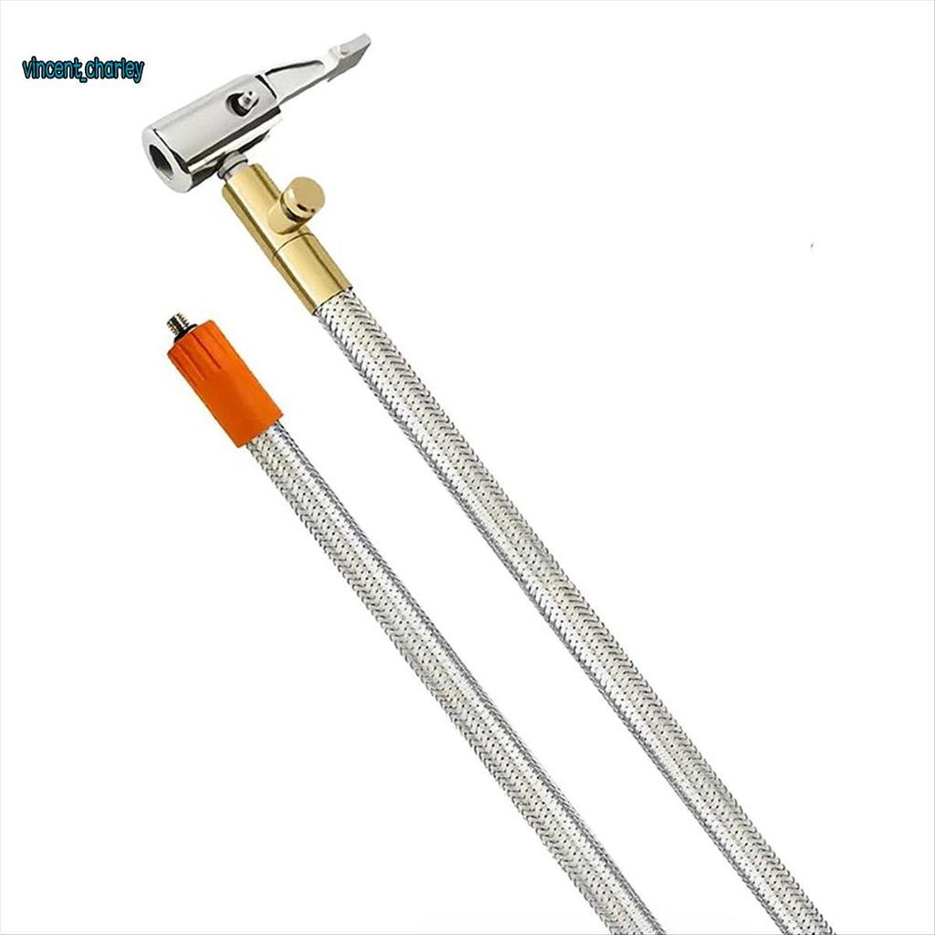 Mangueira De Substituição Portátil Estendida Do Inflador Pneu Compressor De Ar Com Malha De Aço Inoxidável Para Proteção