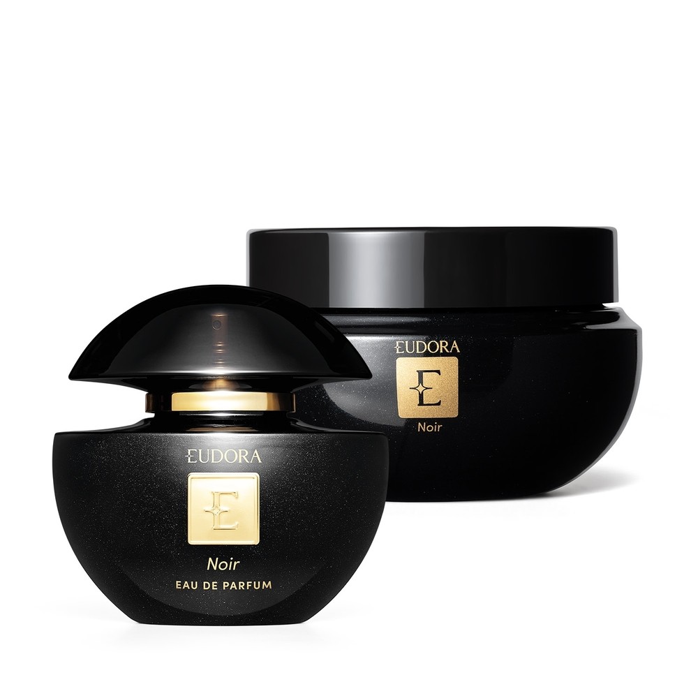Combo Eudora Noir Eau De Parfum 75ml + Creme Hidratante Desodorante Corporal Noir 250g