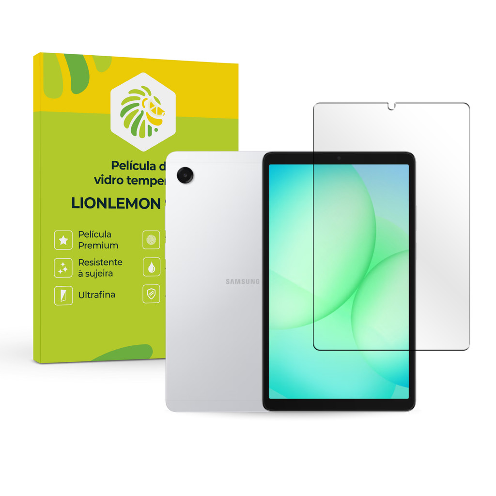 Película de vidro temperado para Samsung Galaxy Tab A11, tela 8.7" polegadas - LionLemon Store