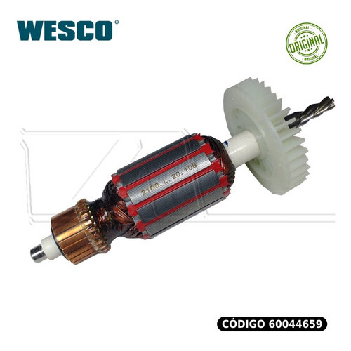 Rotor Induzido 220v Para Furadeira De Impacto Ws3174 Wesco