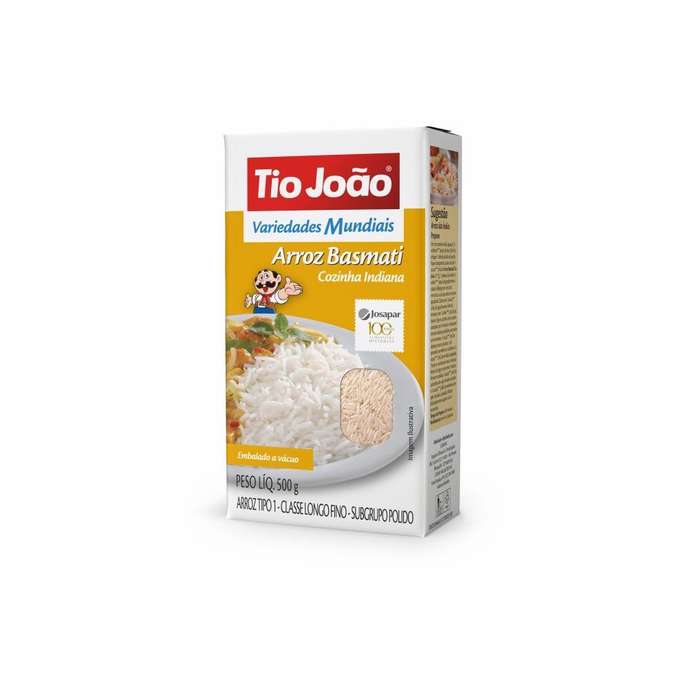 Arroz Basmati Tio João Variedades Mundiais 500g em Oferta na Shopee