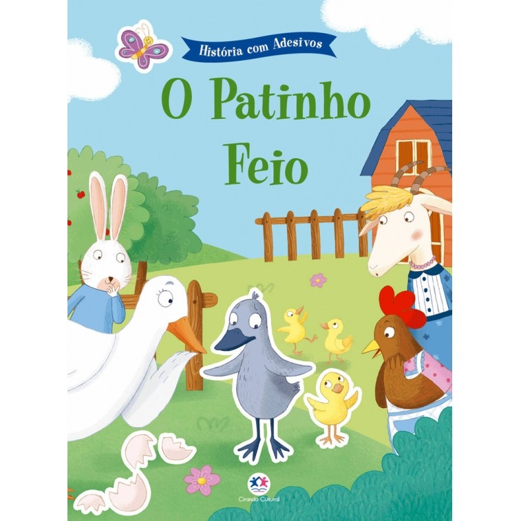 O Patinho Feio - Col. Histórias com Adesivos - Ed. Ciranda Cultural ( p25 )