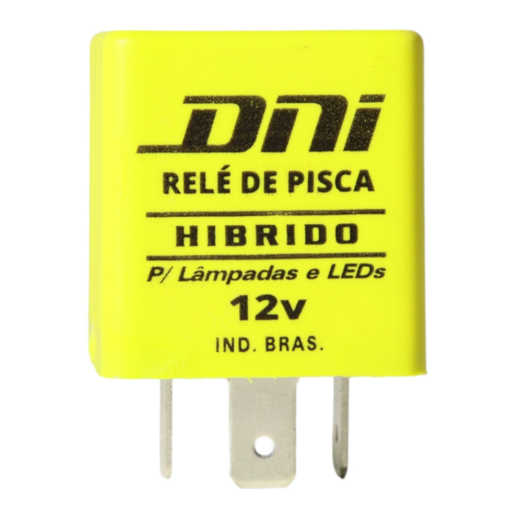 Relé de Pisca Hibrido para Lâmpada Comum e LED - DNI 1112 em Oferta na Shopee