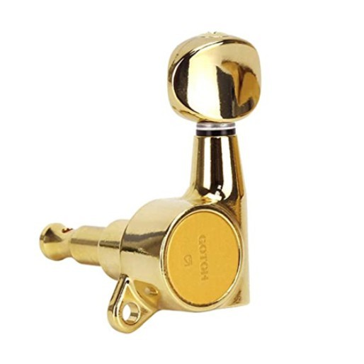 Tarraxa Guitarra Gotoh Dourada Reversa Unidade SG38105