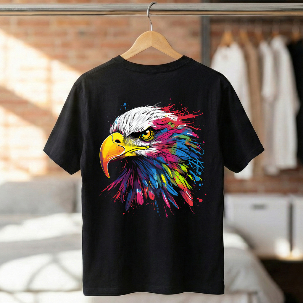 Camiseta Masculina Estampada Camisa De Algodão Premium Lançamento Exclusivo Alta Qualidade