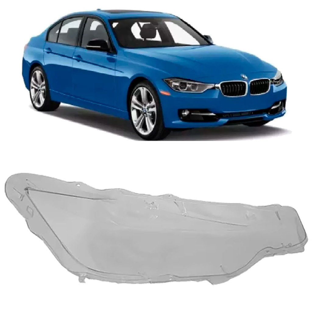 Lente Farol Bmw S3 320i 328i 335i 2013 2014 2015 Direito