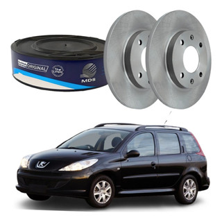 Disco Freio Dianteiro Solido 207 Sw 1.4 2008 A 2013 em Oferta na Shopee