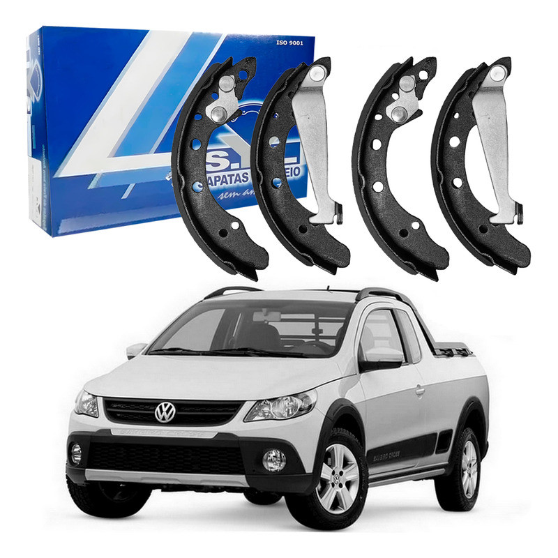 Sapata De Freio Saveiro Cross G5 1.6 8v 2009 A 2013 em Oferta na Shopee