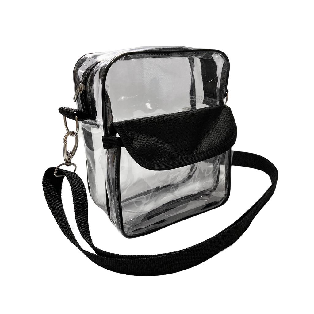 Bolsa Shoulder Bag Transparente Shoulderbag Soft Com Tampa em Oferta na Shopee