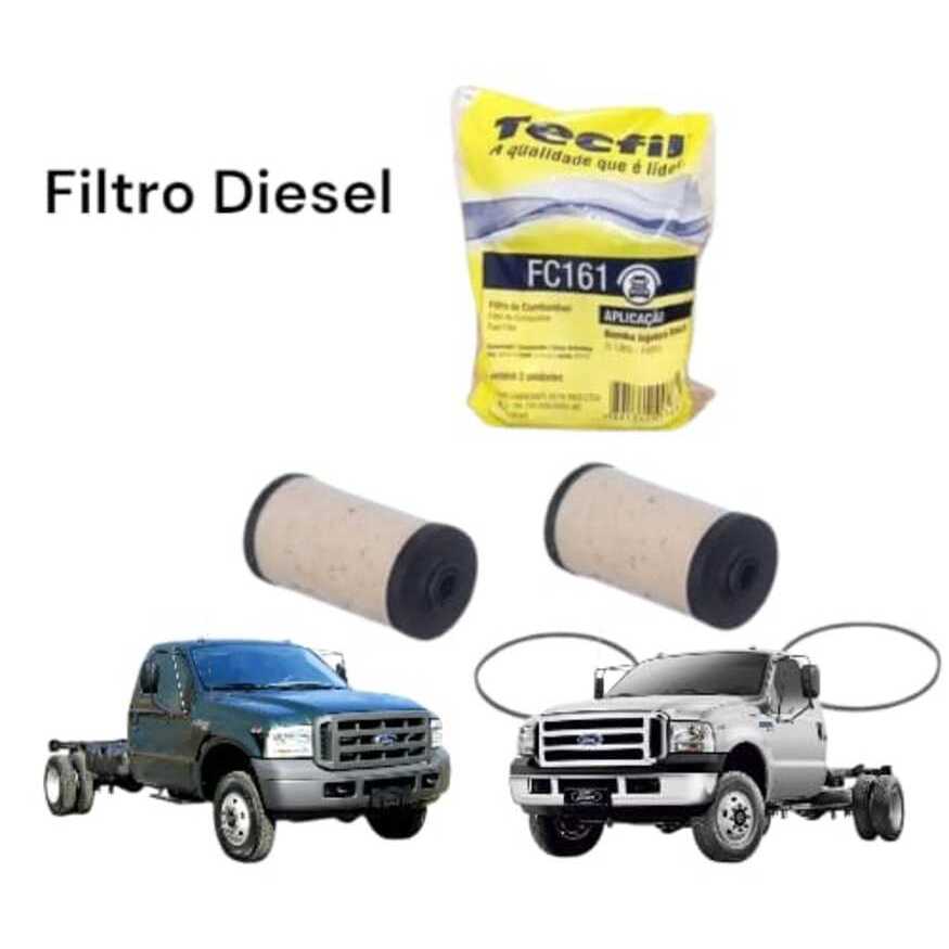 Kit Filtro Diesel Bomba Bosch 1/2 Litro MB1113 MB313 - F4000 - F-1000 -  Agrale - Valtra -  Valmet - Ônibus e Caminhões