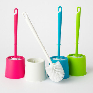 Escovas Sanitárias Inox Suporte Base Antiderrapante Banheiro Limpa Vaso 
